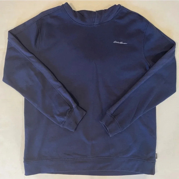 Eddie Bauer Navy Blue Lounge Hoodie Men’s Size Medium - Picture 7 of 7
